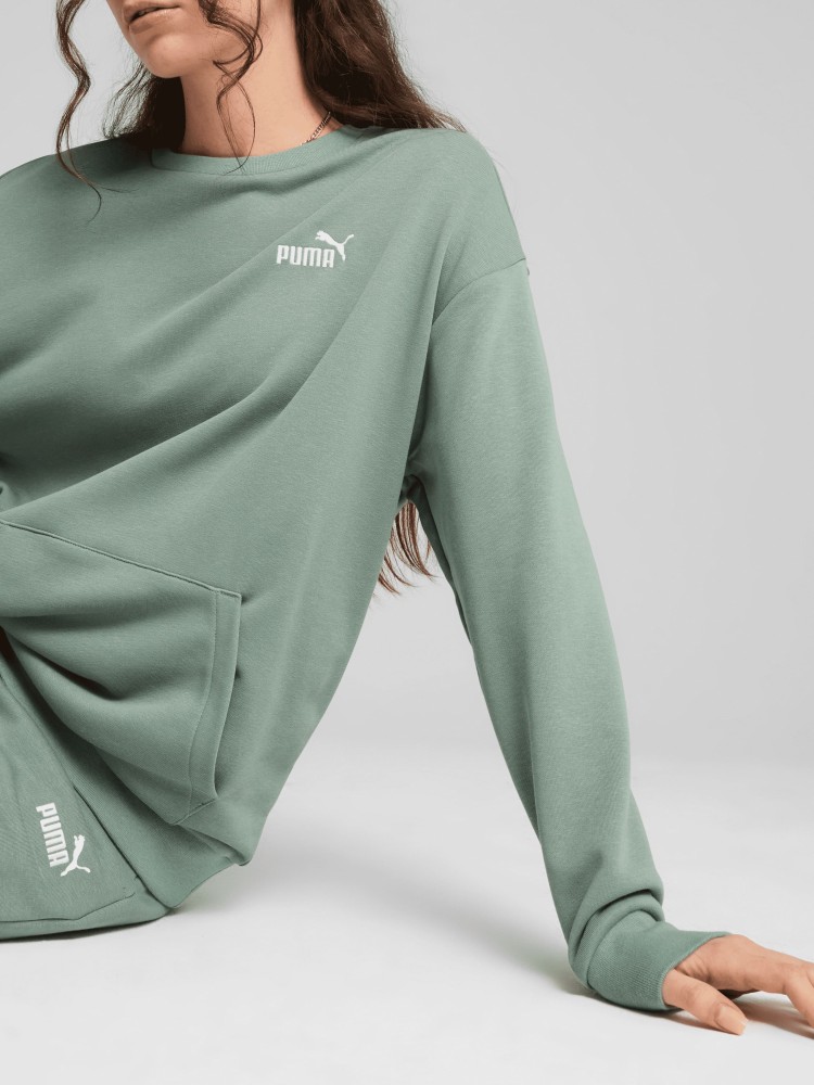 Костюм женский Puma Relaxed Sweat Suit TR cl зеленый 68507430 изображение 6