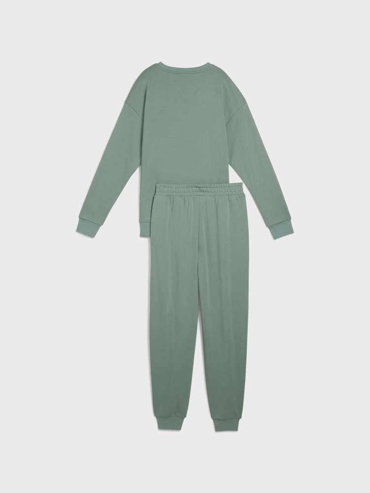 Костюм женский Puma Relaxed Sweat Suit TR cl зеленый 68507430 изображение 8