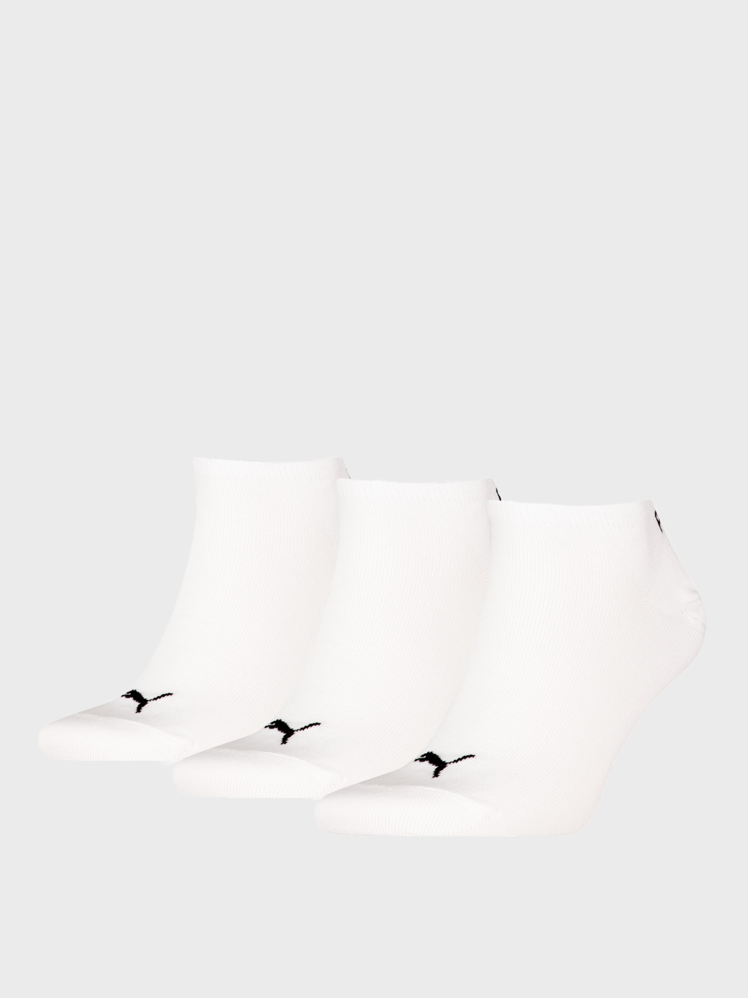 Носки Puma UNISEX SNEAKER PLAIN 3P белые 93862413 изображение 2