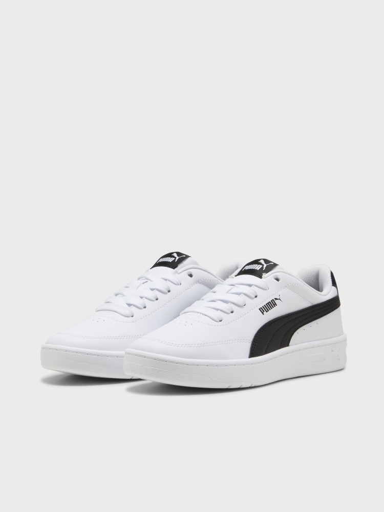 Кроссовки детские Puma Court Classic Clean Jr белые 40375001 изображение 4