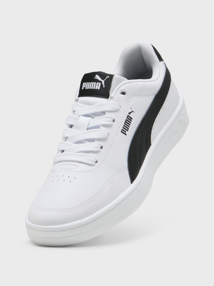 Кроссовки детские Puma Court Classic Clean Jr белые 40375001 изображение 6