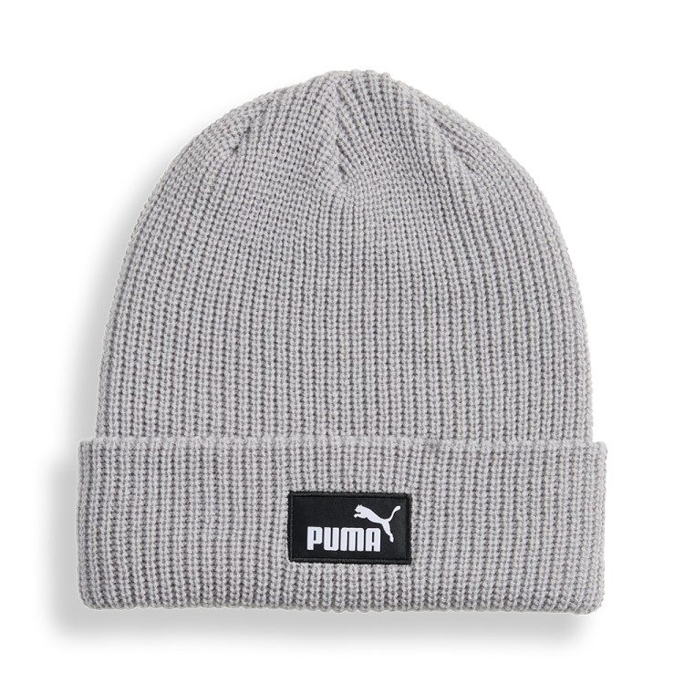 Шапка  Puma ESS High Crown Beanie серая 02641002 изображение 1