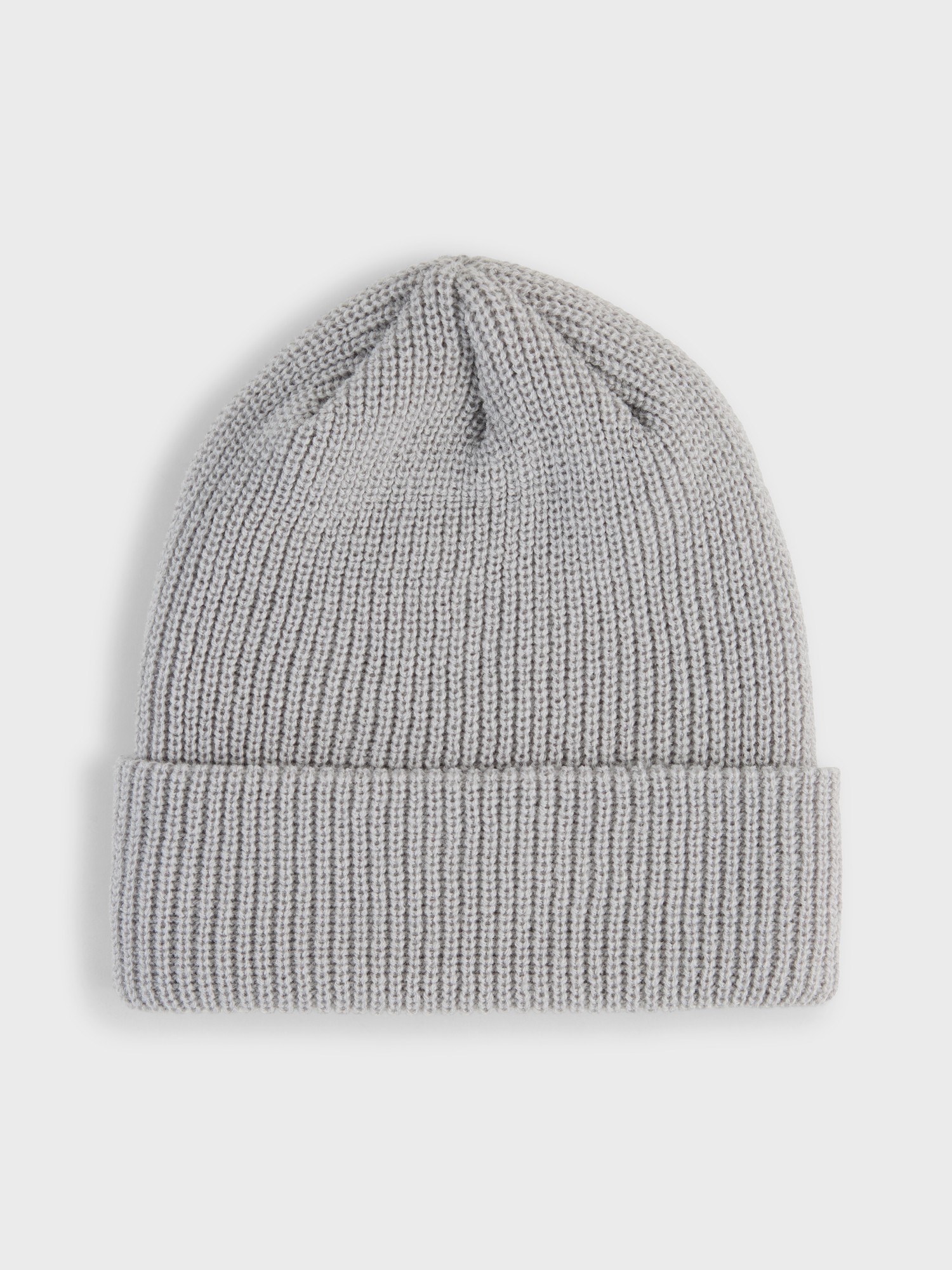 Шапка  Puma ESS High Crown Beanie серая 02641002 изображение 3
