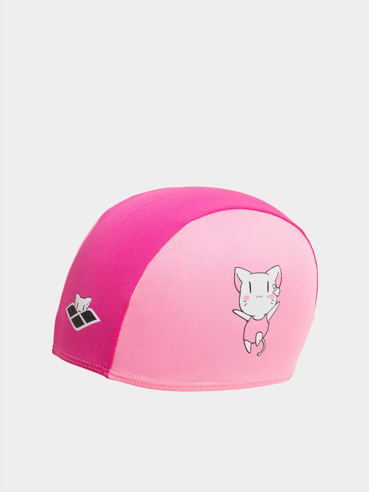 Шапочка для плавания детская Arena FRIENDS KIDS POLYESTER CAP розовая 003994-910 изображение 2