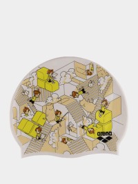 Шапочка для плавания детская Arena PRINT JR мультицвет 94171-237 изображение 2