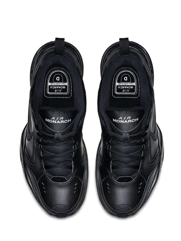 Кроссовки мужские Nike AIR MONARCH IV черные 415445-001 изображение 6