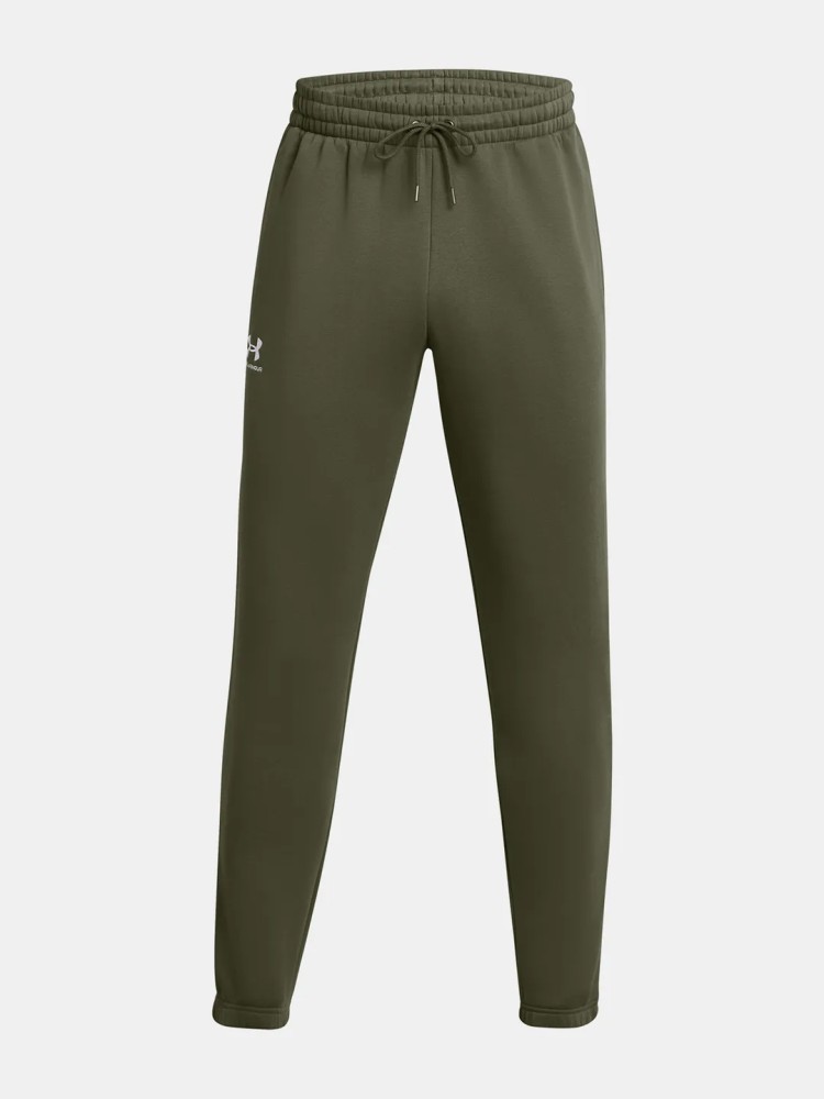 Брюки мужские Under Armour UA Icon Fleece Jgr Taping оливковые 1389358-390 изображение 6
