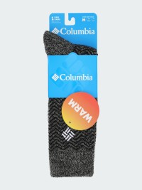 Носки Columbia MEDIUM WEIGHT PATTERN THERMAL серые RCS698_1-BK1 изображение 2