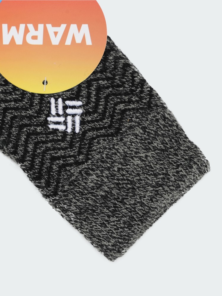 Носки Columbia MEDIUM WEIGHT PATTERN THERMAL серые RCS698_1-BK1 изображение 3