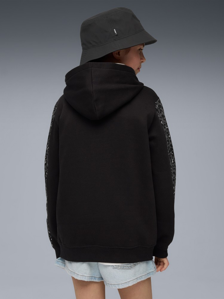 Толстовка детская Puma ESS GRAPHIC Animal Hoodie FL черная 68875801 изображение 3