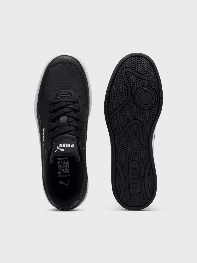 Кроссовки детские Puma Court Classic Clean Jr черные 40375002 изображение 7