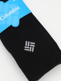 Носки Columbia Ribbed crew DC черные S7019481-BLKGREY изображение 3