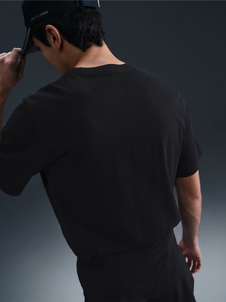 Футболка мужская Nike M NK TEE ELITE ENTRY черная HJ3684-010 изображение 3