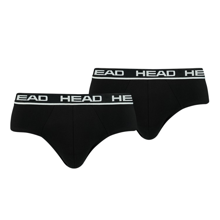 Брифи мужские HEAD BOXER BRIEF 2P черные 100001753002 изображение 1