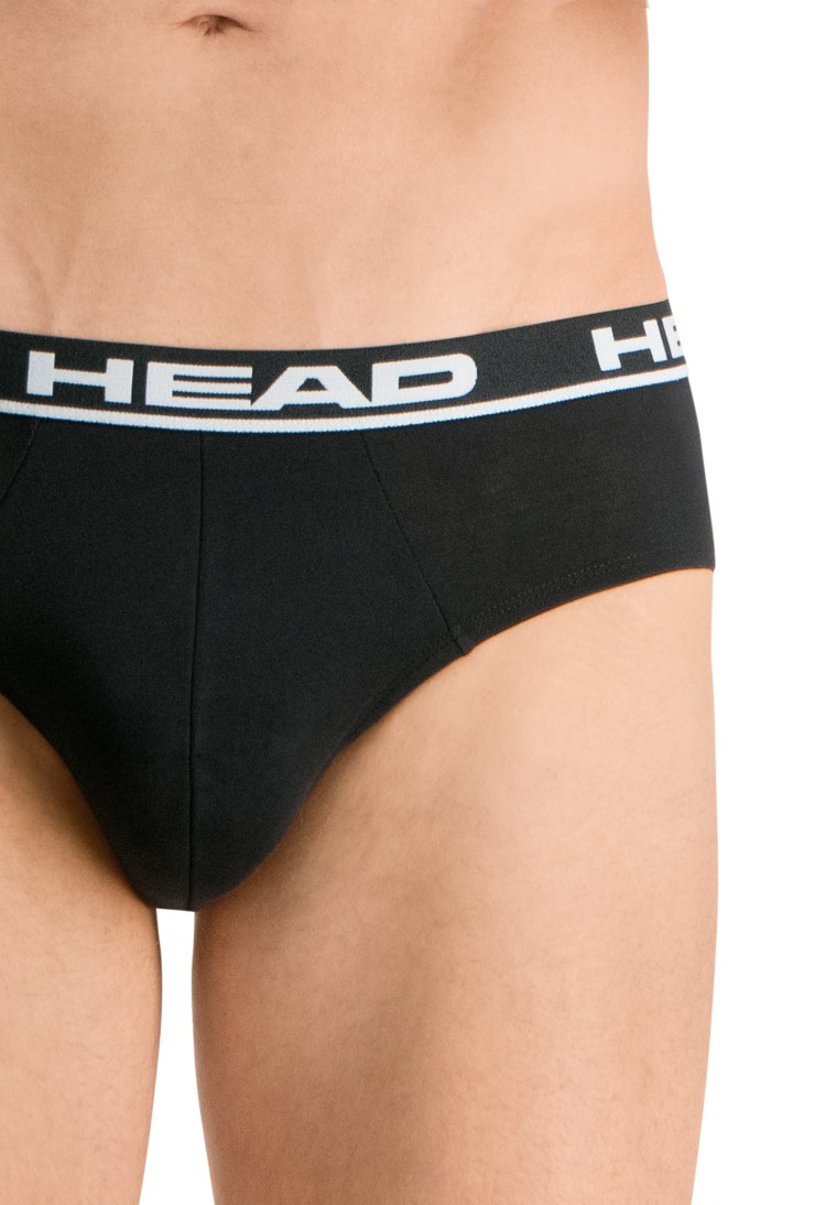Брифи мужские HEAD BOXER BRIEF 2P черные 100001753002 изображение 5