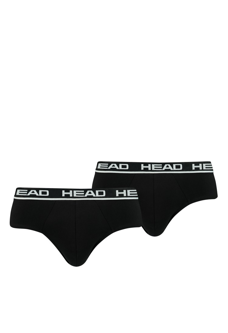 Брифи мужские HEAD BOXER BRIEF 2P черные 100001753002 изображение 7