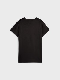 Футболка женская Puma GRAPHICS Branded Leaf Tee черная 68508201 изображение 6
