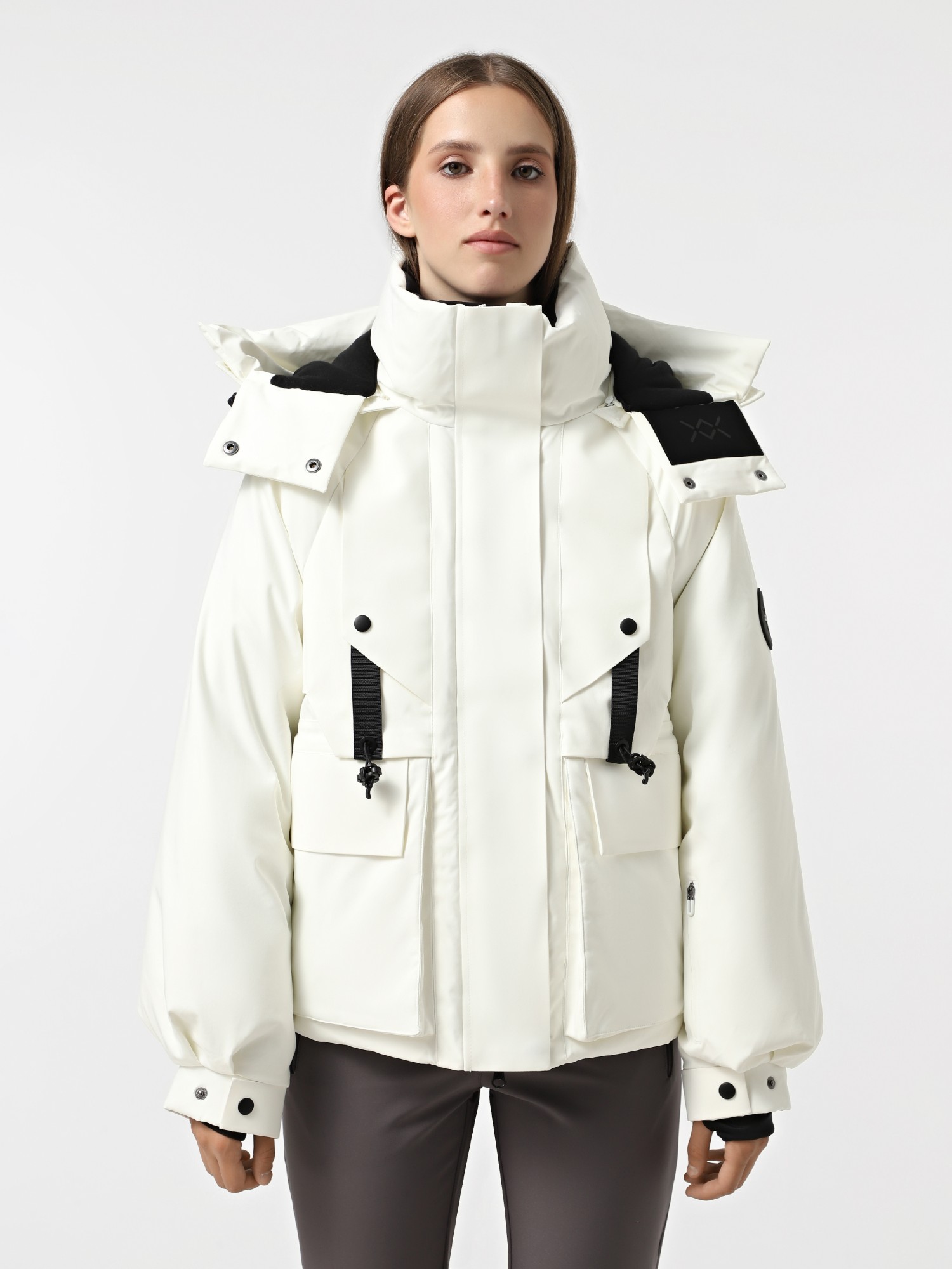 Куртка женская Larum Slicker белая 302519-100 изображение 2