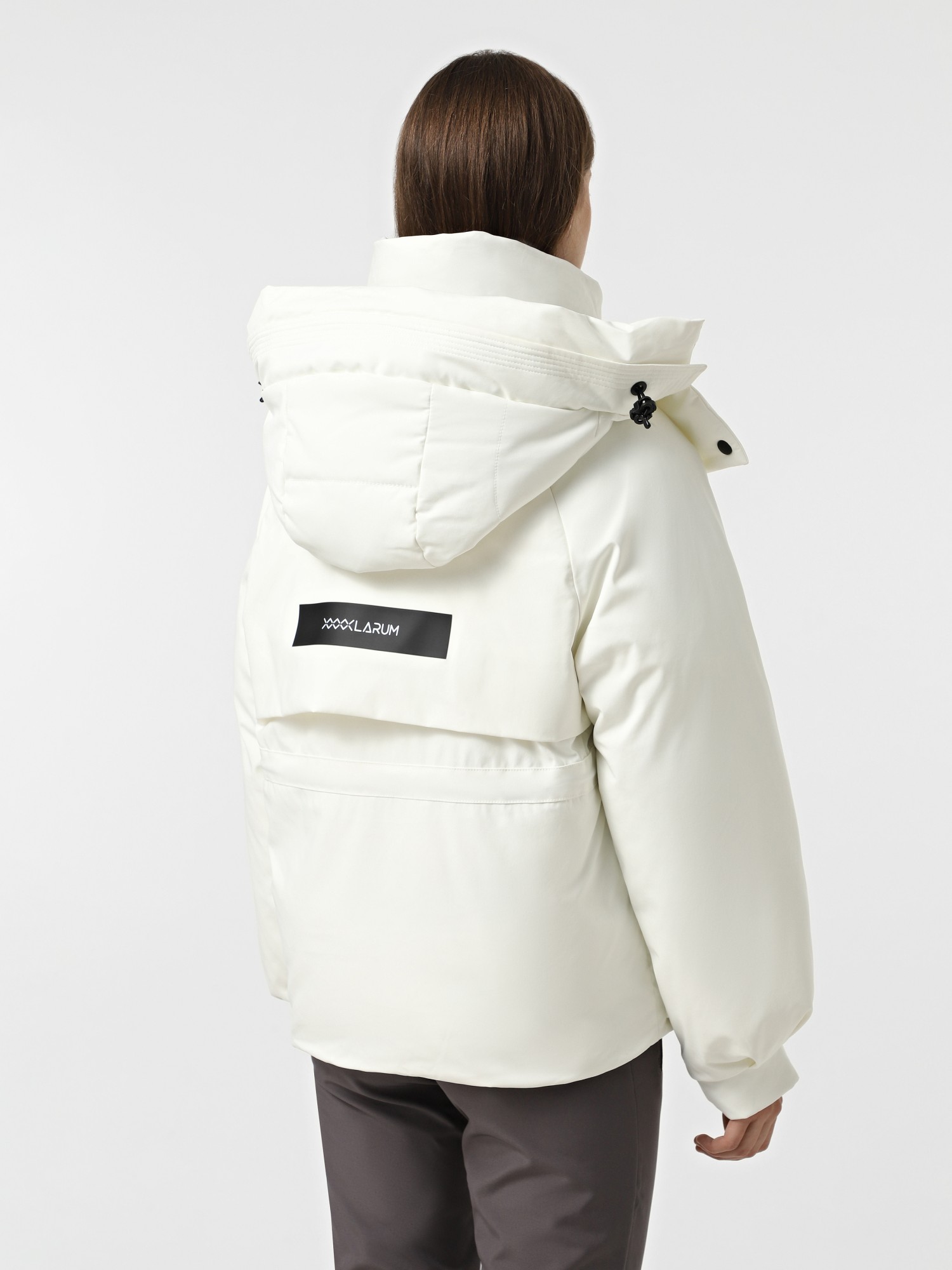 Куртка женская Larum Slicker белая 302519-100 изображение 3