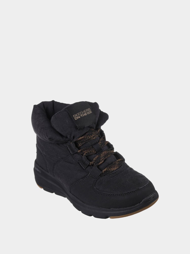 Ботинки женские Skechers On-the-GO Glacial Ultra - Trend Up черные 144194 BLK изображение 4