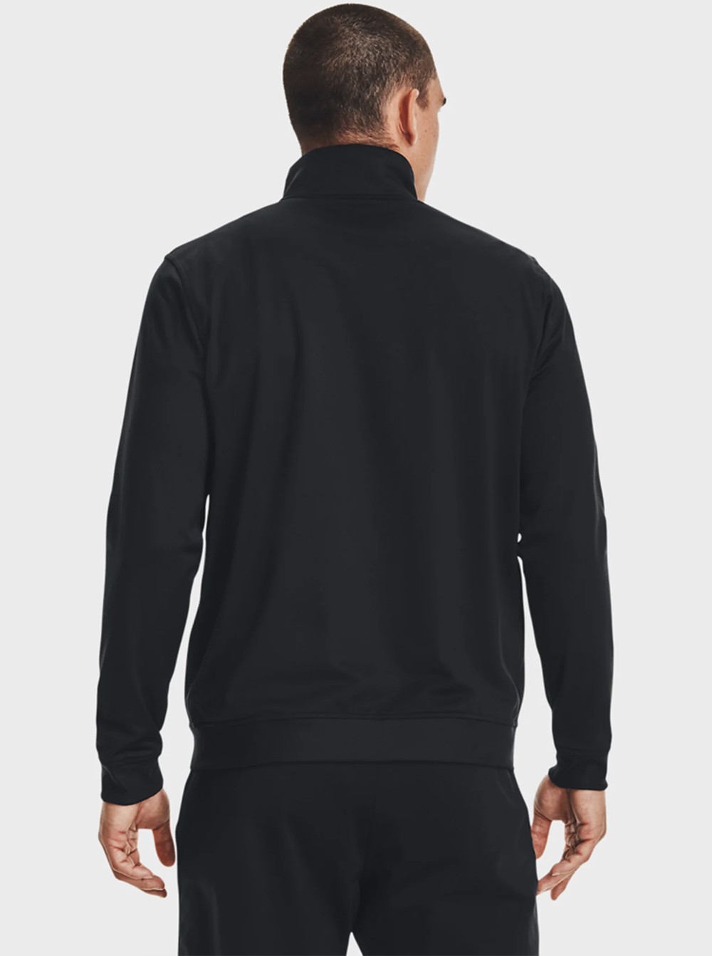Толстовка мужская Under Armour SPORTSTYLE TRICOT JACKET черная 1329293-002 изображение 4