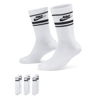 Носки Nike U NK NSW EVERYDAY ESSENTIAL CREW 3PR - 144 STRIPES белые DX5089-103 изображение 1