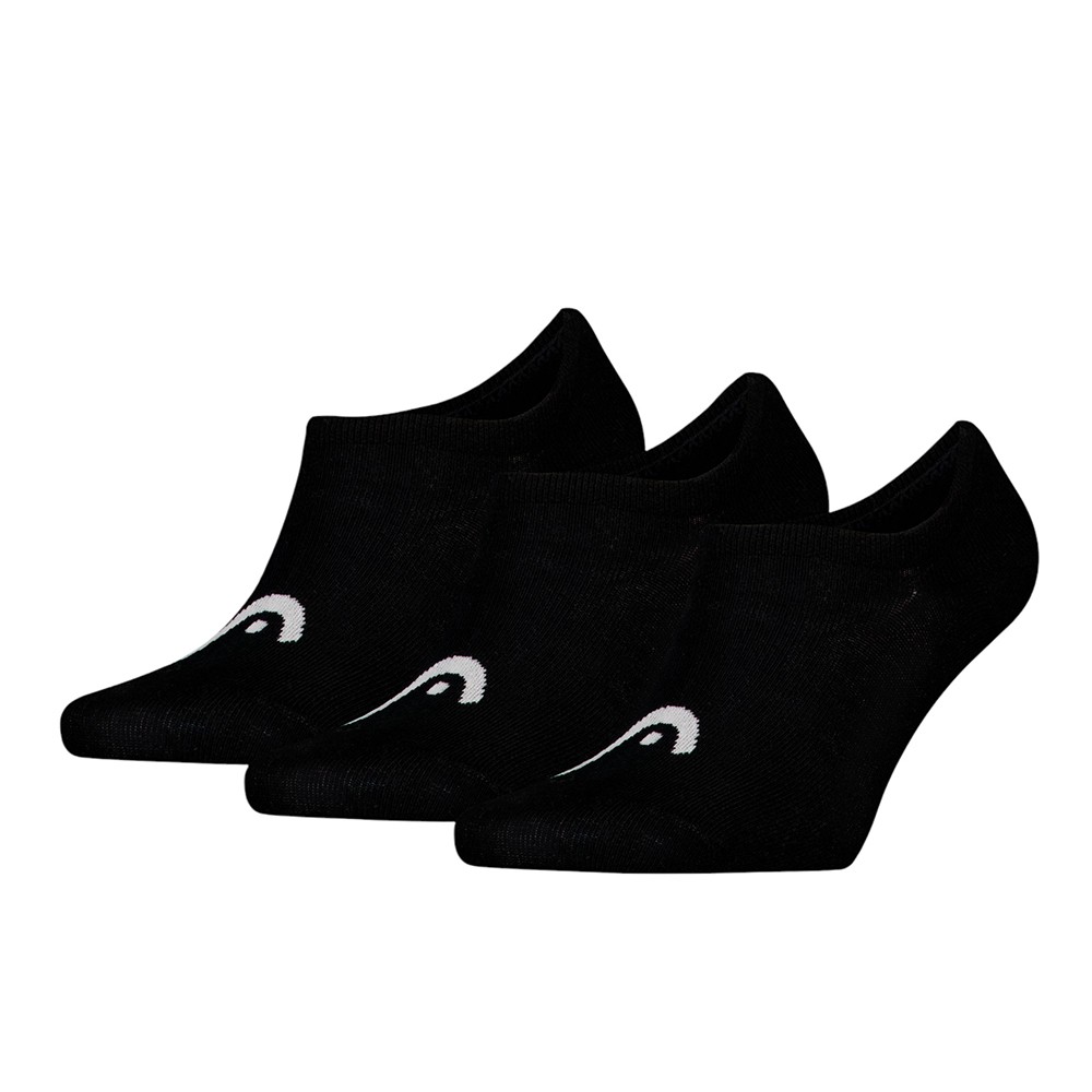 Носки HEAD ALL SPORTS TRAINING FOOTIE 3 черные 701229019001