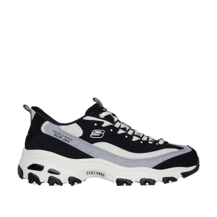 Кроссовки женские Skechers D'Lites-Smooth Nostalgia черные 150537 BKNT изображение 1