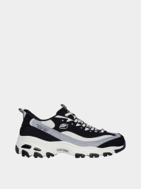 Кроссовки женские Skechers D'Lites-Smooth Nostalgia черные 150537 BKNT изображение 2