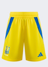 Шорты  детские Adidas cuLIC24 SHO желтые IP2185 изображение 8