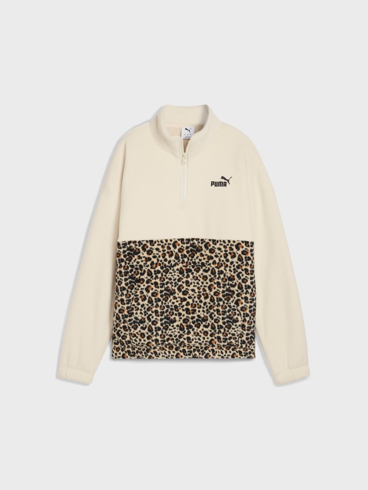Толстовка женская Puma ESS GRAPHIC Animal Crew молочная 68808387 изображение 5
