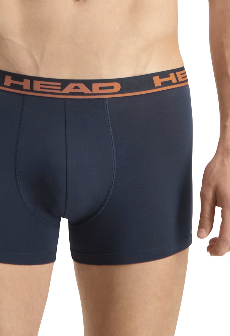 Боксеры мужские HEAD BASIC BOXER 2P темно-синие 701202741010 изображение 6