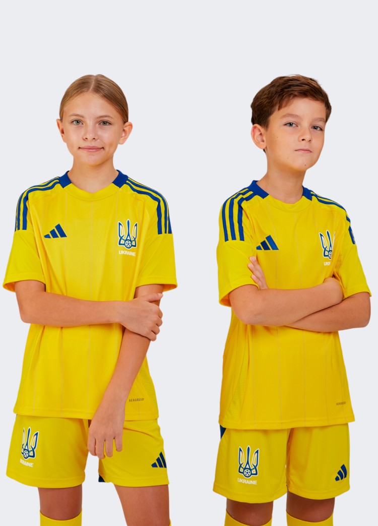 Футболка  детская Adidas cuLIC24 JSY YRG желтая IP2189 изображение 2