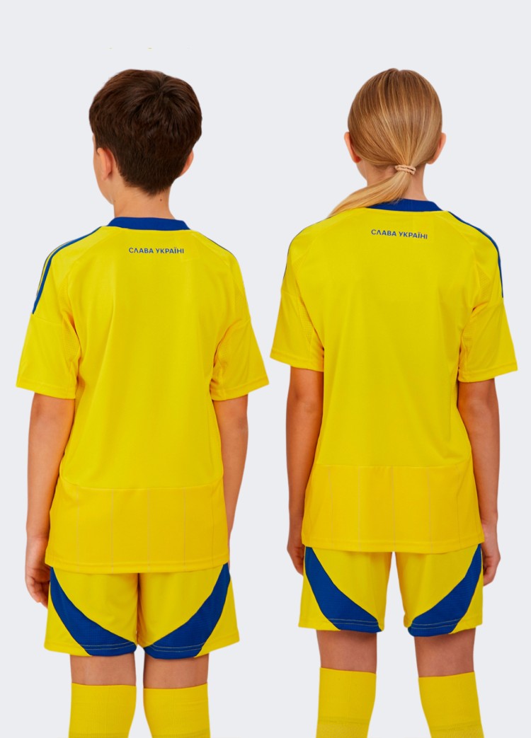 Футболка  детская Adidas cuLIC24 JSY YRG желтая IP2189 изображение 3