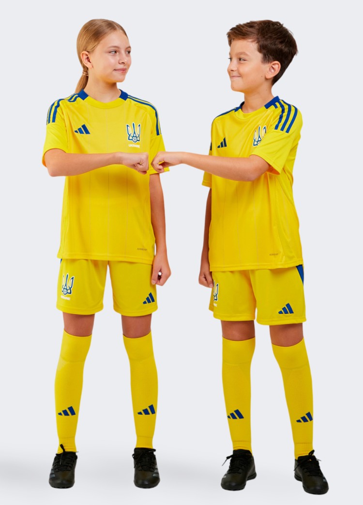 Футболка  детская Adidas cuLIC24 JSY YRG желтая IP2189 изображение 4