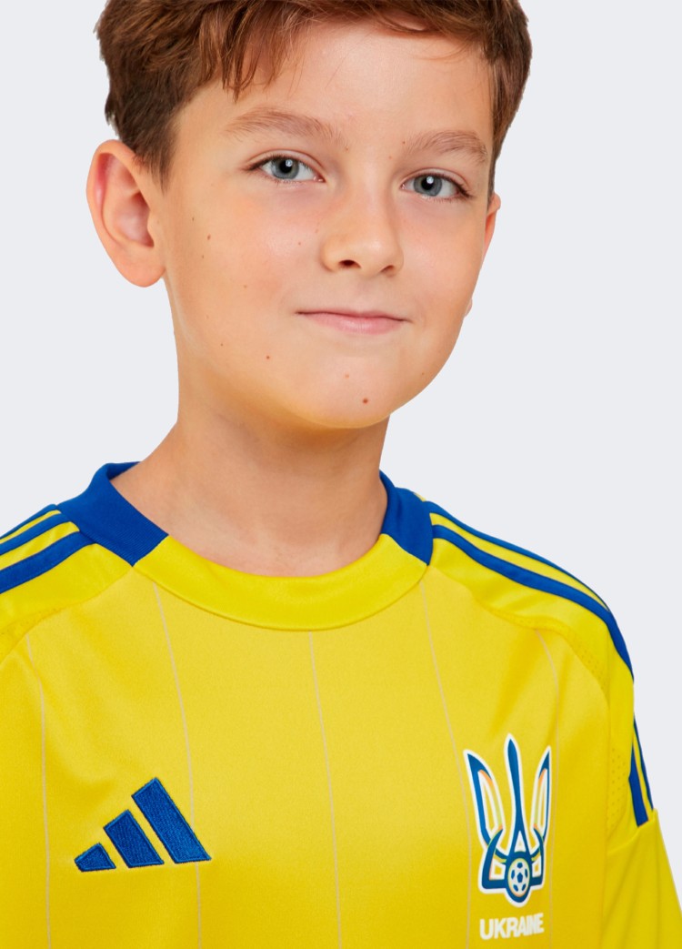 Футболка  детская Adidas cuLIC24 JSY YRG желтая IP2189 изображение 5