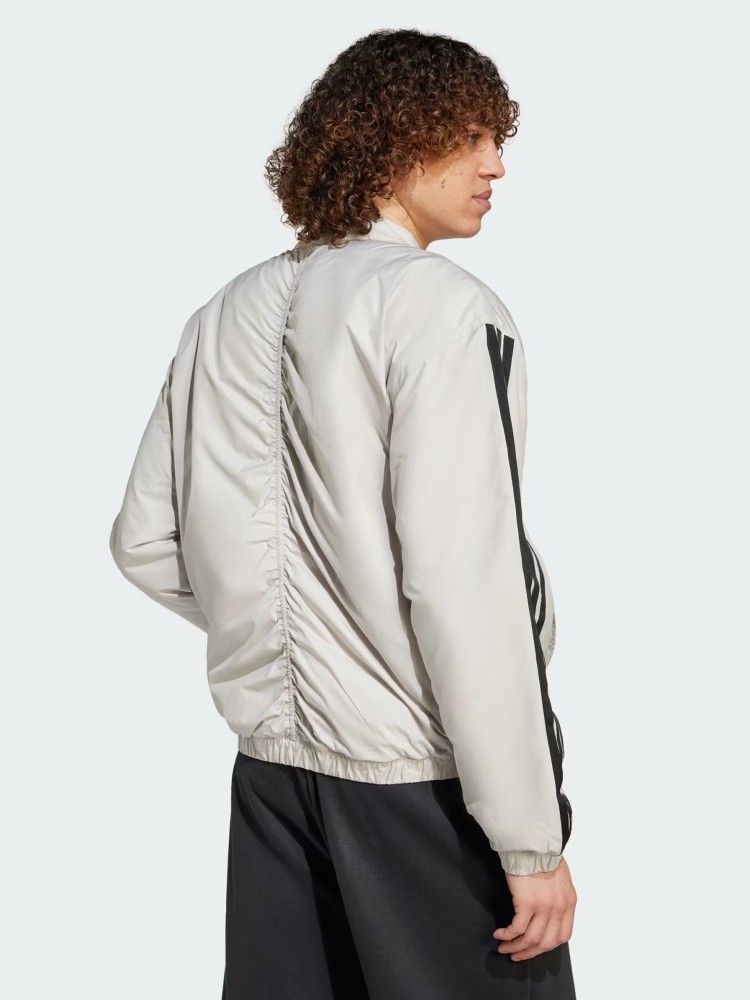 Куртка мужская Adidas ESS 3S INS B J бежевая JD1293 изображение 3