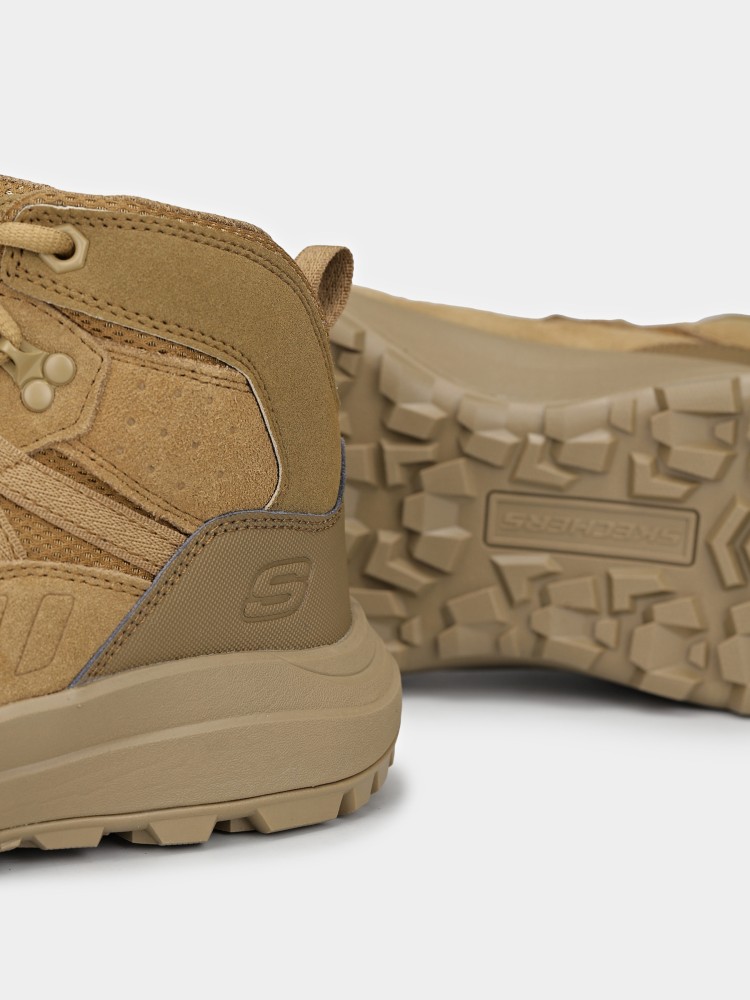 Ботинки мужские Skechers Cambert бежевые 210898 KHK изображение 6