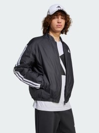Куртка мужская Adidas ESS 3S INS B J черная JD1294 изображение 4
