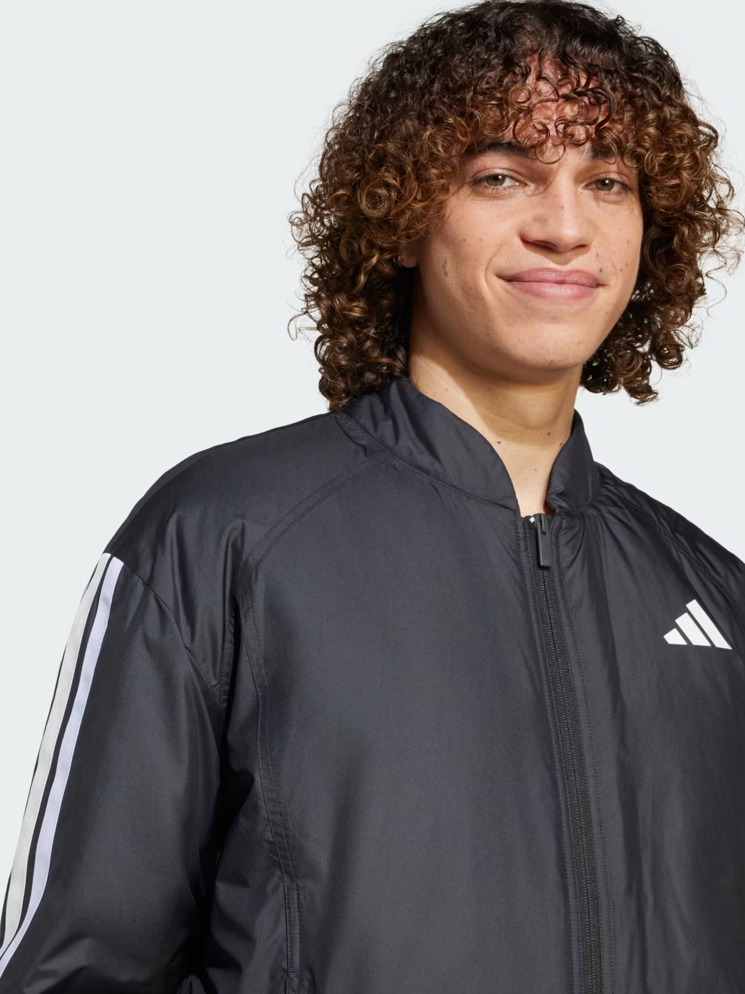 Куртка мужская Adidas ESS 3S INS B J черная JD1294 изображение 5