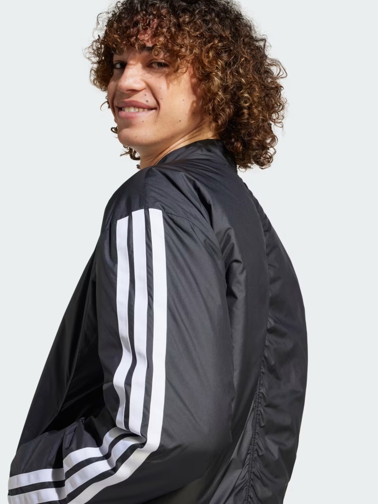 Куртка мужская Adidas ESS 3S INS B J черная JD1294 изображение 6