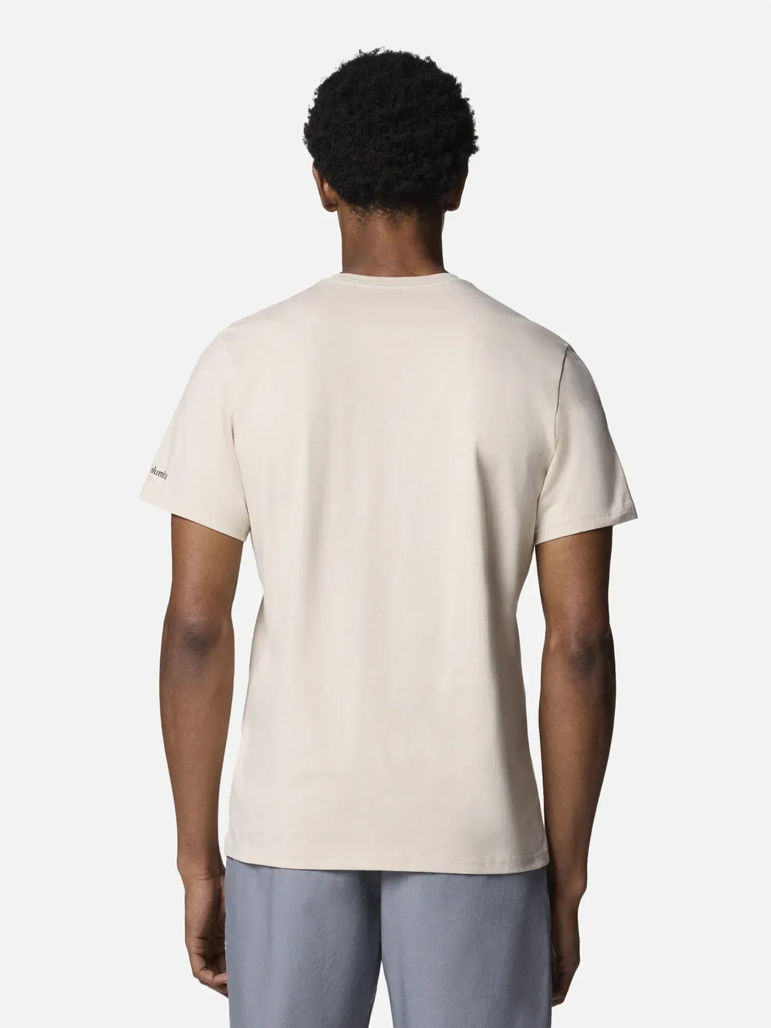 Футболка мужская Columbia Path Lake™ Graphic Tee II бежево-серая 1934811-281 изображение 4