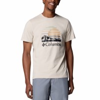 Футболка мужская Columbia Path Lake™ Graphic Tee II бежево-серая 1934811-281 изображение 6