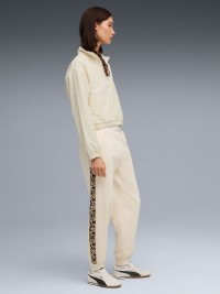 Брюки женские Puma ESS GRAPHIC Animal Comfort High-Waist Sweatpants FL молочные 68808687 изображение 4