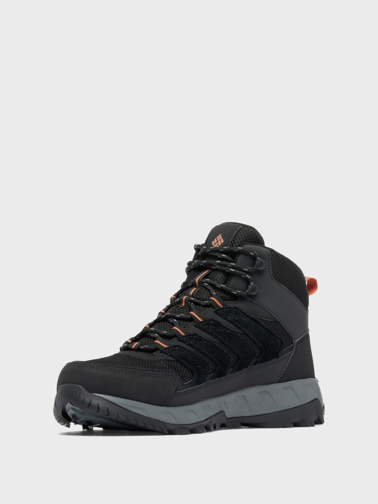 Ботинки мужские Columbia STRATA TRAIL™ MID WP черные 2076861-010 изображение 4