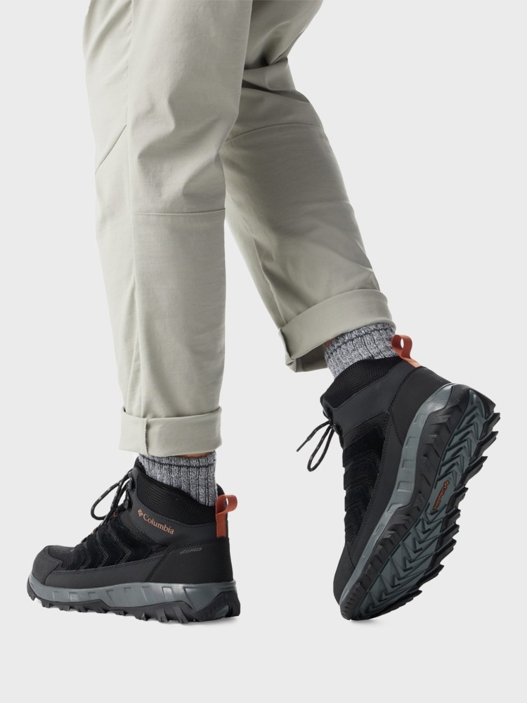 Ботинки мужские Columbia STRATA TRAIL™ MID WP черные 2076861-010 изображение 8
