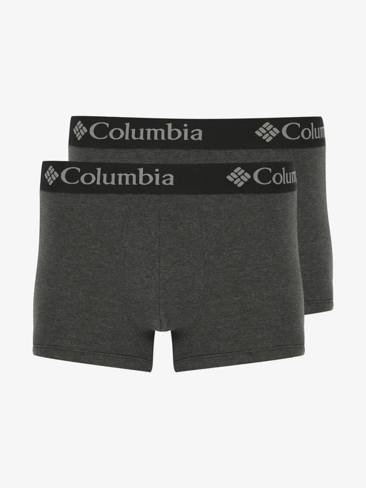 Боксеры мужские 2P Columbia PERFORMANCE COTTON STRETCH MELANGE черные CPCB02-BLK изображение 2