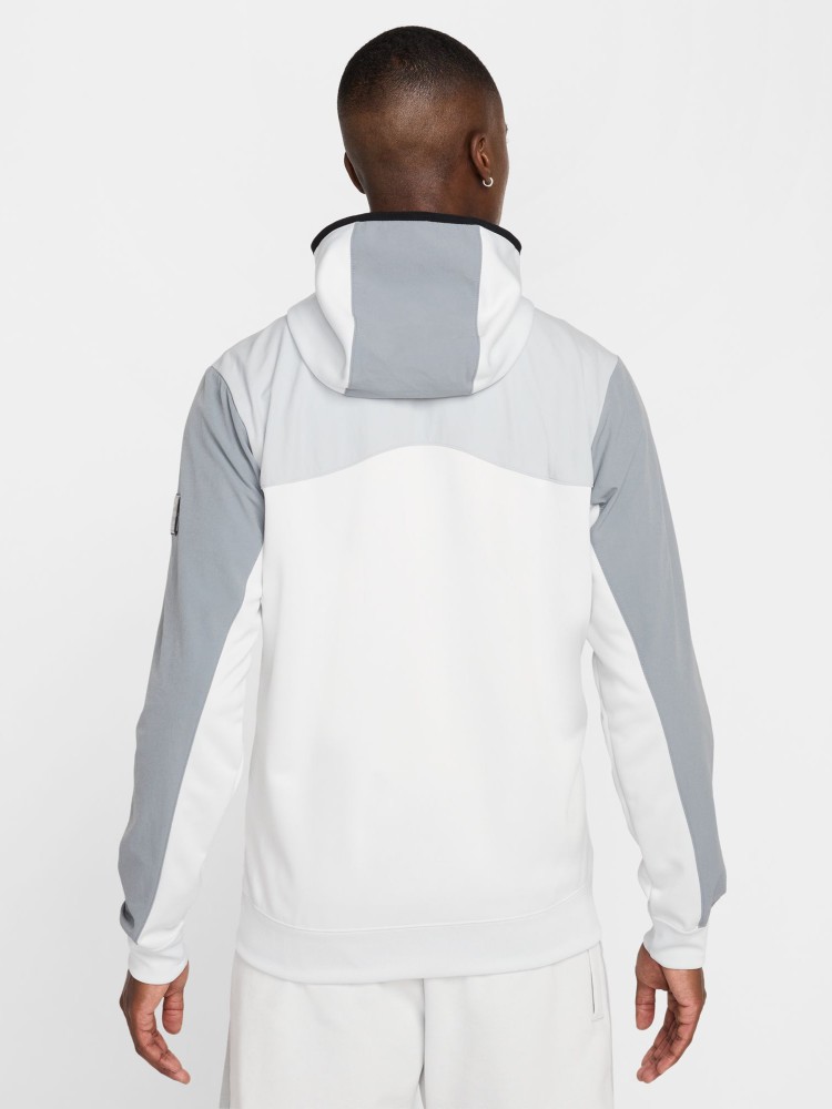 Толстовка мужская Nike M NSW AIR MAX PK FZ HOODIE белая HQ4899-025 изображение 3