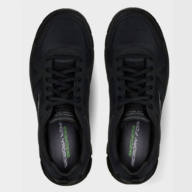 Кроссовки мужские Skechers Track - Scloric черные 52631 BBK изображение 3