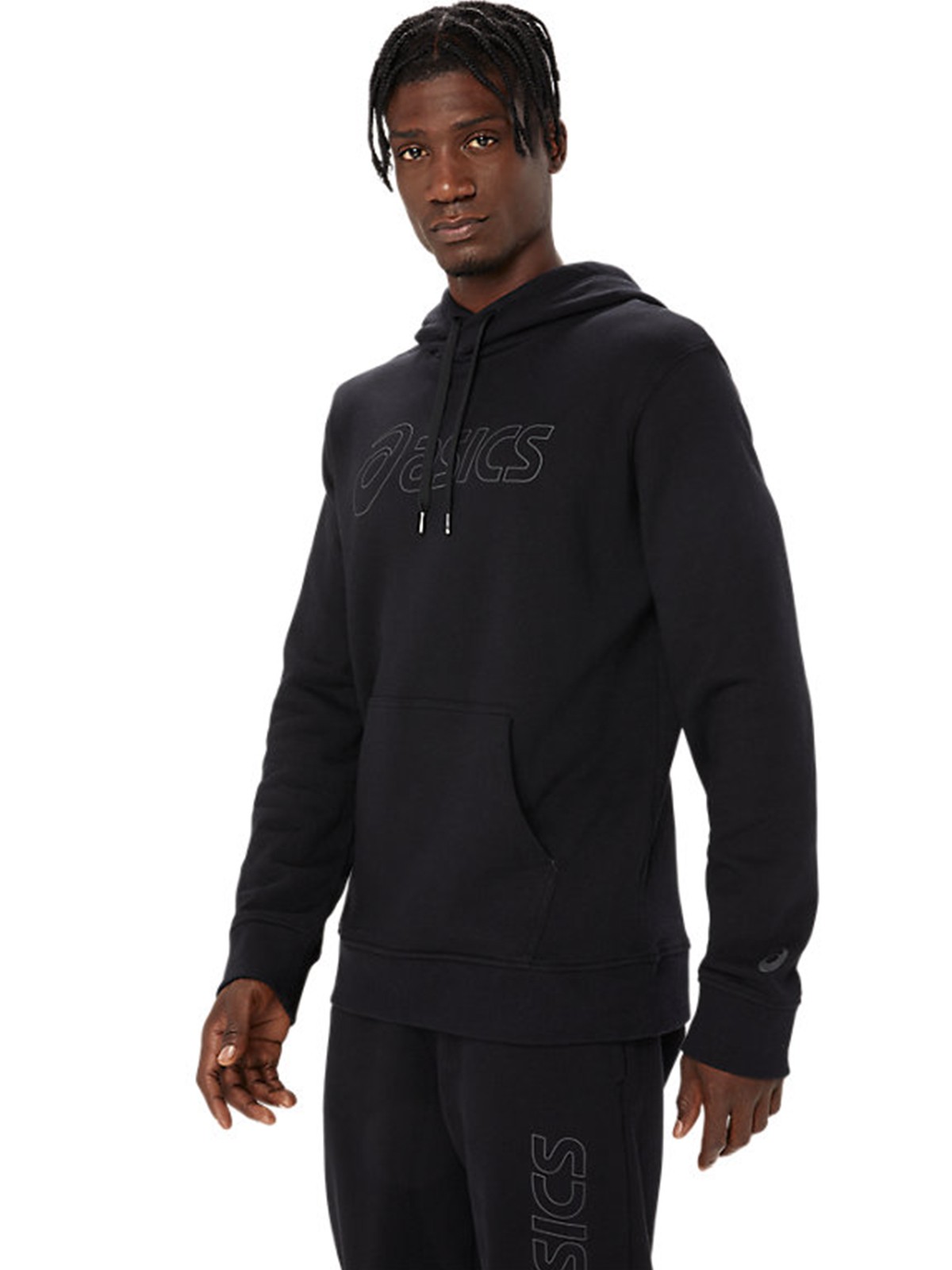 Толстовка мужская Asics ASICS OTH HOODIE черная 2031E187-002 изображение 4